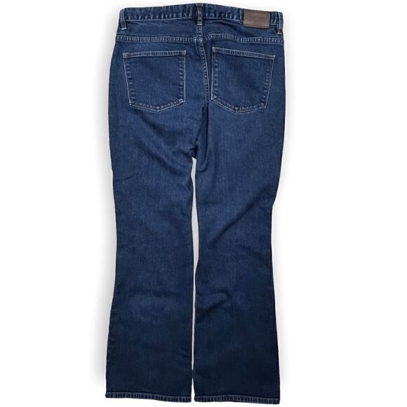 Lauren Ralph Lauren Bootcut Dark Wash Denim Jeans Blue Size 12 Heritage Classic - Picture 3 of 9